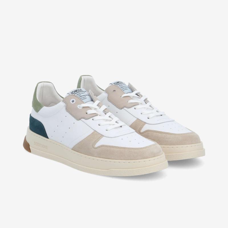 ORDER SNEAKER M - NAP/SUEDE/MESH - BLANC/VERT